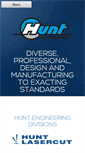 Mobile Screenshot of huntengineering.com.au