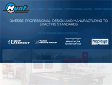 Tablet Screenshot of huntengineering.com.au