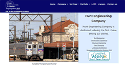 Desktop Screenshot of huntengineering.com